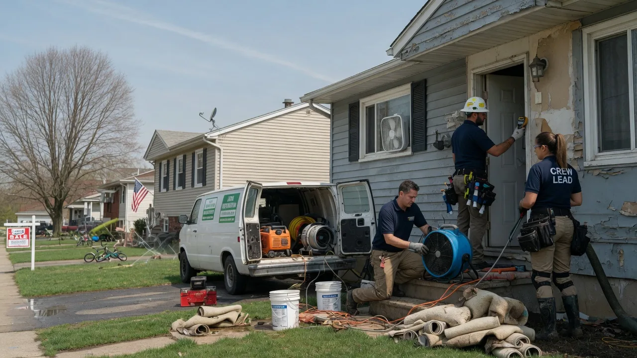 Flood Cleanup in Bloomsburg, PA near me
